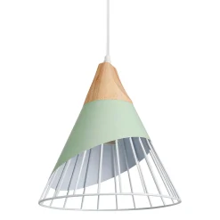 Suspension ARÈNE coloris vert amande 29 x 25 cm - 4MURS