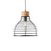 Suspension AVIA coloris noir 135 x 35 cm diamètre 35 cm - 4MURS