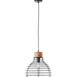 Suspension AVIA coloris noir 135 x 35 cm diamètre 35 cm - 4MURS
