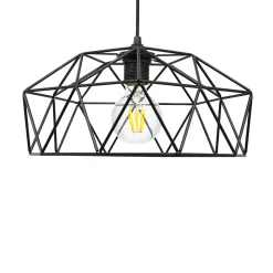 Suspension BLAST coloris noir 15 x 32 cm - 4MURS