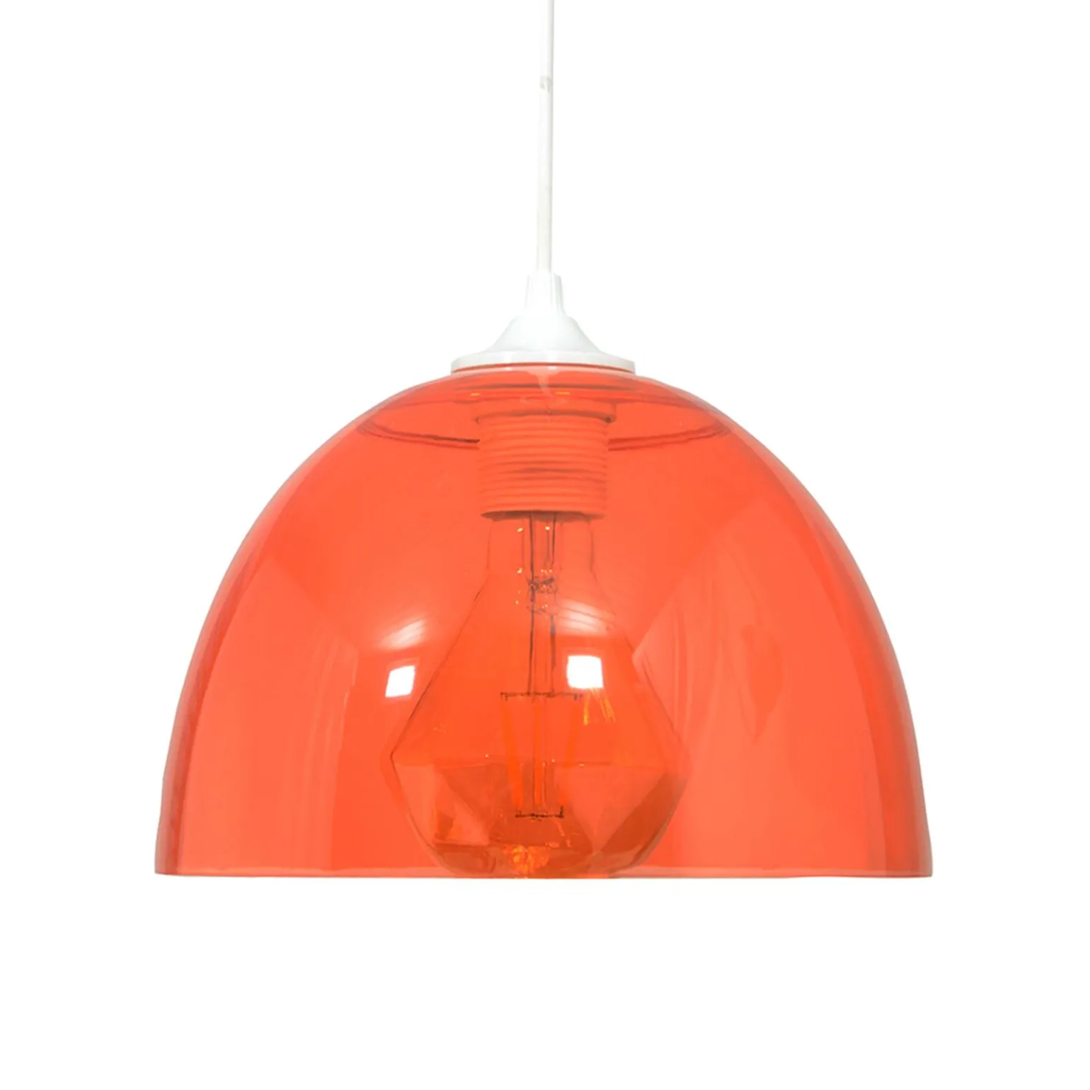 Suspension BUZZI coloris rouge 21 x 23 cm - 4MURS