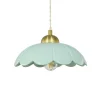 Suspension CLARIS coloris vert d'eau 11,5 x 23 cm - 4MURS