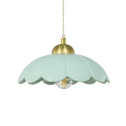 Suspension CLARIS coloris vert d'eau 11,5 x 23 cm - 4MURS
