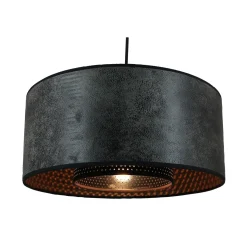 Suspension CLUB coloris gris anthracite 16 x 38 cm - 4MURS