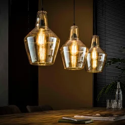 Suspension DROPSMOKY coloris transparent 25 x 112 cm - 4MURS
