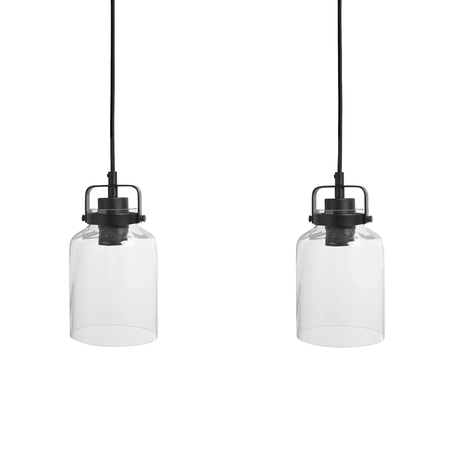 Suspension DÉTROIT coloris transparent 12,5 x 42,5 cm - 4MURS