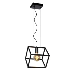 Suspension FABIAN coloris noir 28 x 25 cm - 4MURS