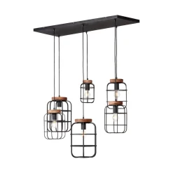 Suspension GWEN coloris noir 27 x 110 cm - 4MURS