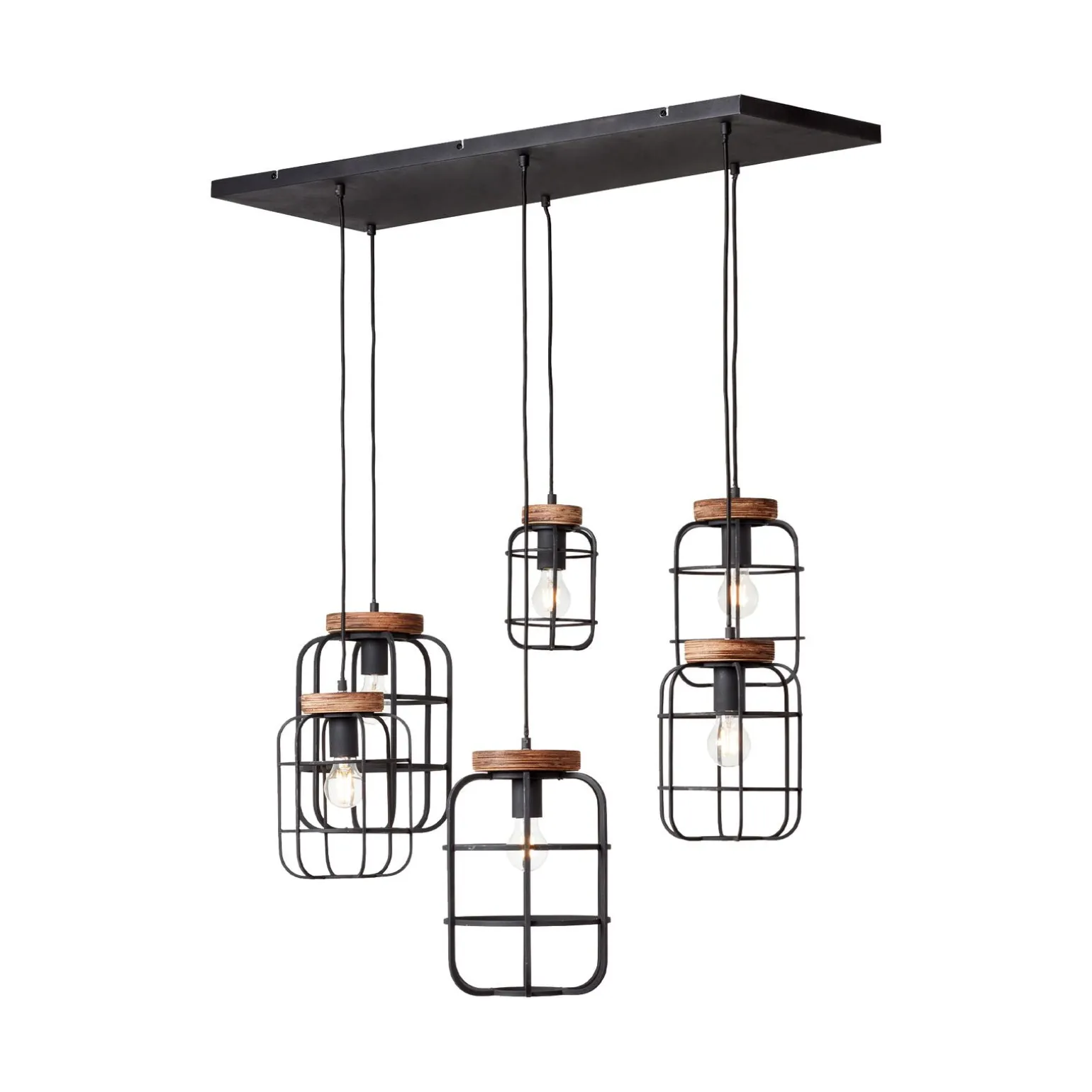 Suspension GWEN coloris noir 27 x 110 cm - 4MURS