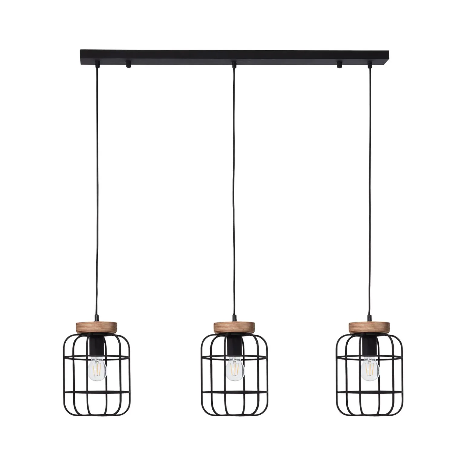 Suspension GWEN coloris noir 27 x 110 cm - 4MURS