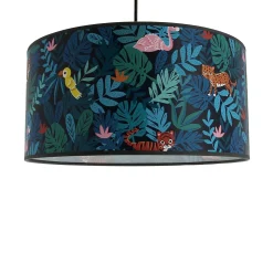 Suspension JUNGLE KIDS coloris multicolore 19 x 39 cm - 4MURS