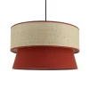 Suspension KALAO coloris terracotta 21,5 x 38 cm - 4MURS