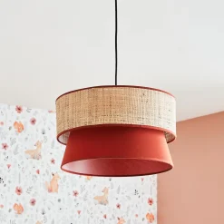 Suspension KALAO coloris terracotta 21,5 x 38 cm - 4MURS