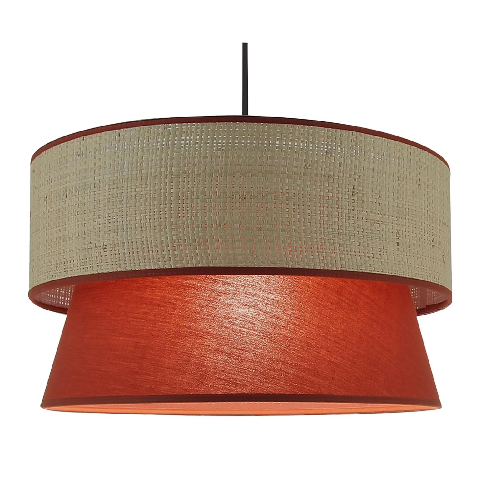 Suspension KALAO coloris terracotta 21,5 x 38 cm - 4MURS