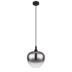 Suspension KATLIK coloris noir 120 x 24 cm diamètre 24 cm - 4MURS