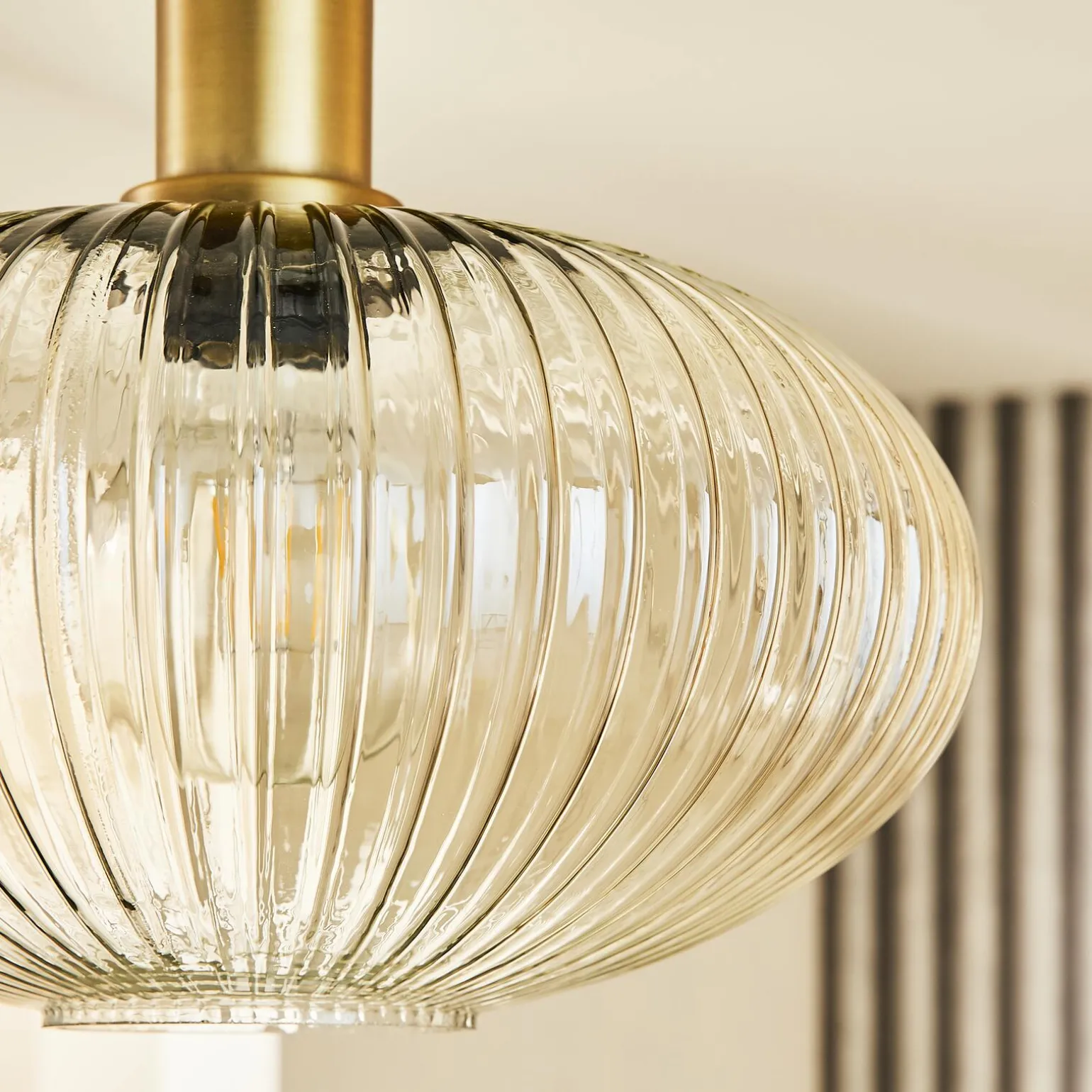 Suspension MALOTO coloris or et transparent 50 x 30 cm - 4MURS