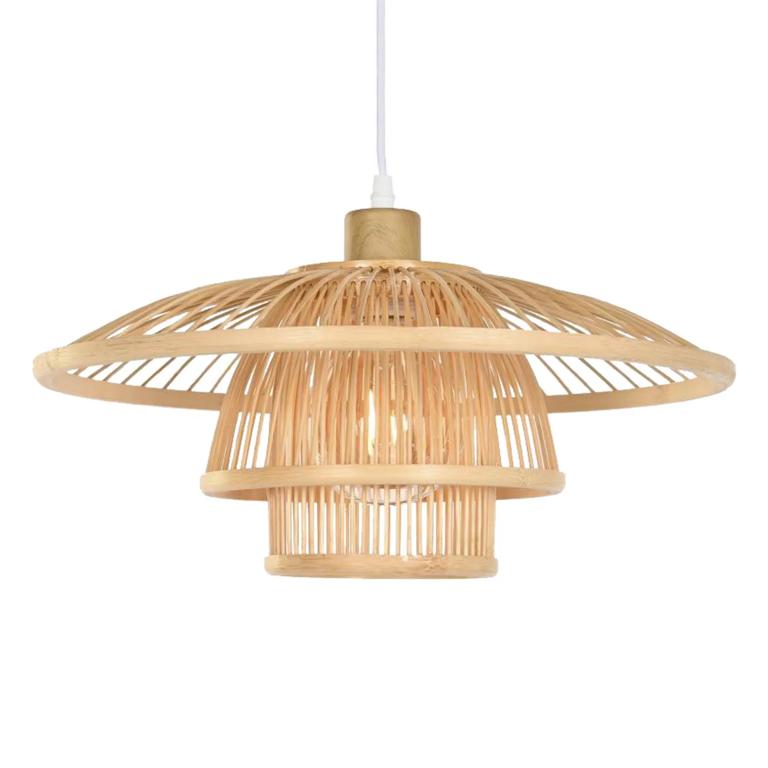 Suspension MYRIADE coloris bois 17 x 40 cm - 4MURS