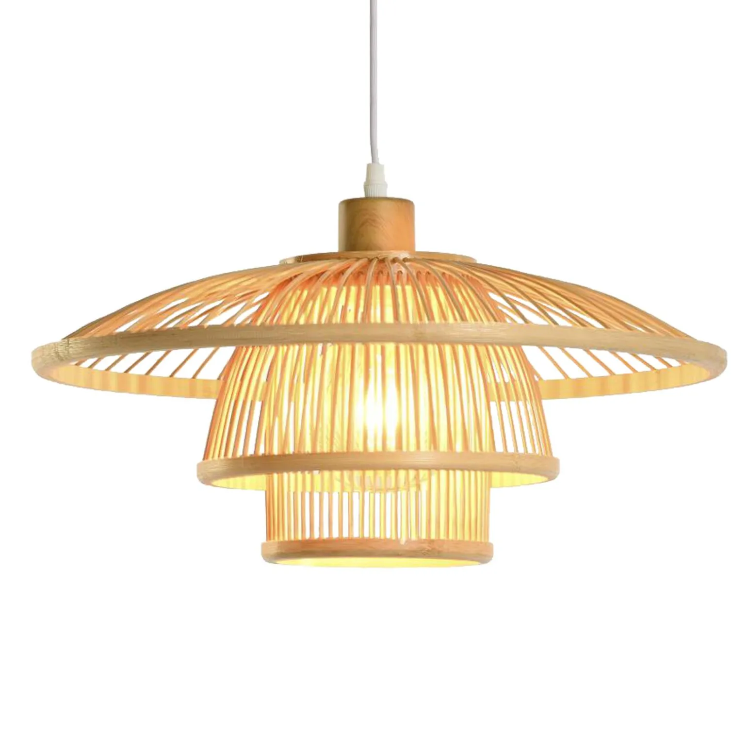 Suspension MYRIADE coloris bois 17 x 40 cm - 4MURS