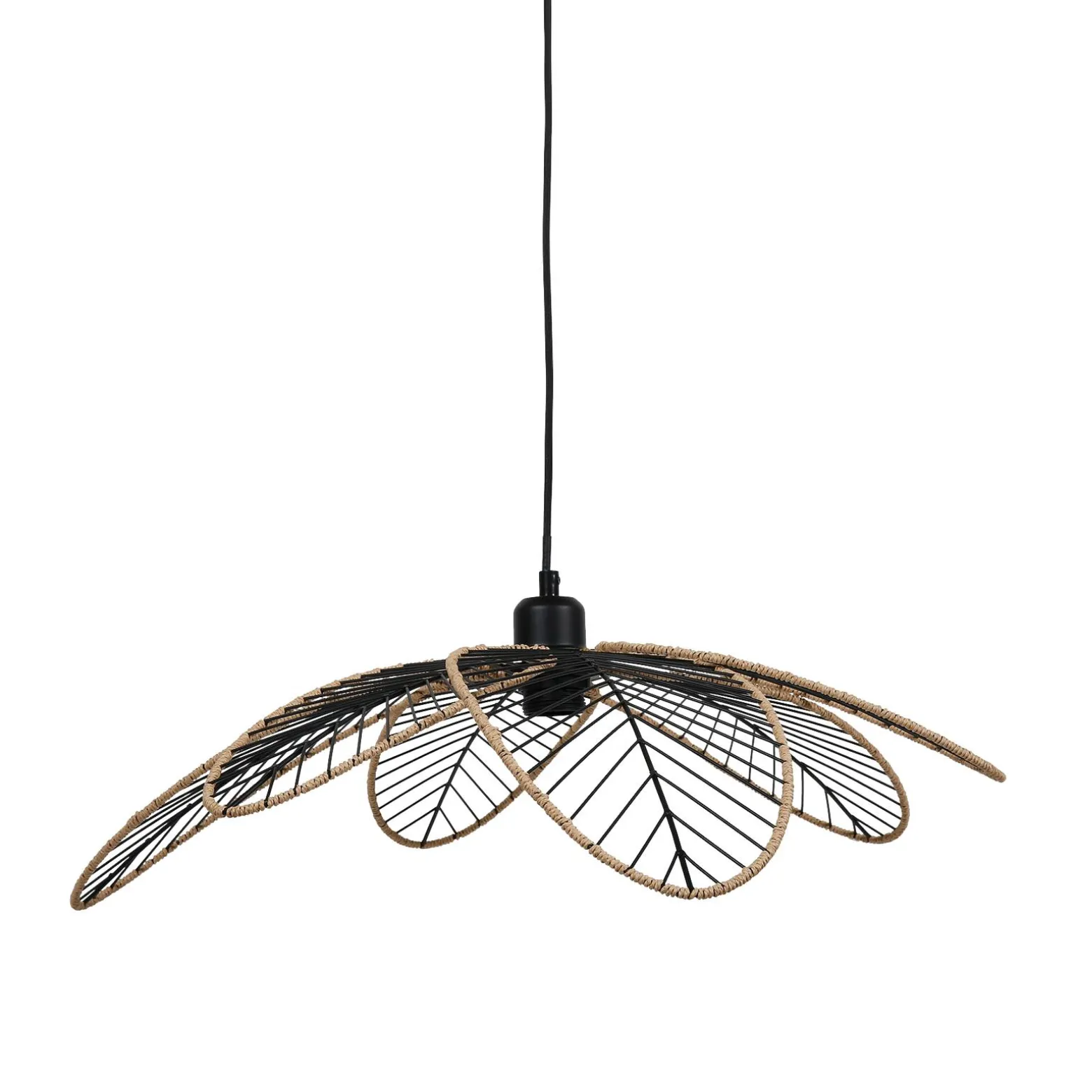 Suspension PALMA coloris noir 16 x 63 cm - 4MURS
