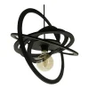 Suspension REVOLUTION gris anthracite 43,5 x 43,5 cm - 4MURS