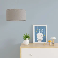 Suspension STARS coloris gris 23 x 40 cm - 4MURS
