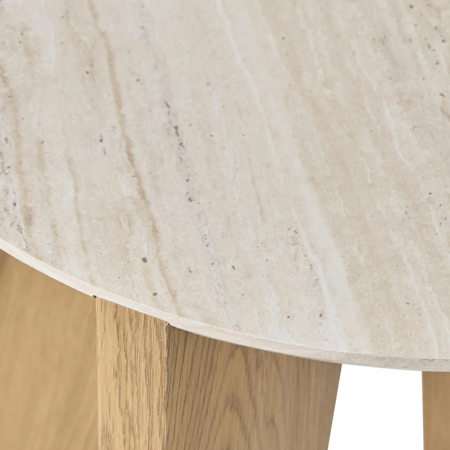 Table basse CAROLE coloris travertin - 4MURS