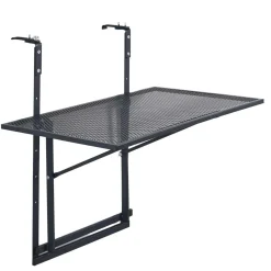 Table d'appoint SYRACUSE coloris graphite 40,5 x 60,5 cm - 4MURS