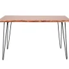 Table de salle à manger AKAL coloris acacia 130 x 70 cm - 4MURS