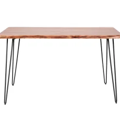 Table de salle à manger AKAL coloris acacia 130 x 70 cm - 4MURS