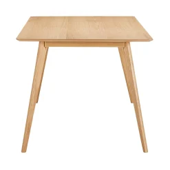 Table de salle à manger ANGOR coloris chêne 90 x 180 cm - 4MURS