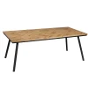 Table de salle à manger FARROW Teck naturel 90 x 180 cm - 4MURS