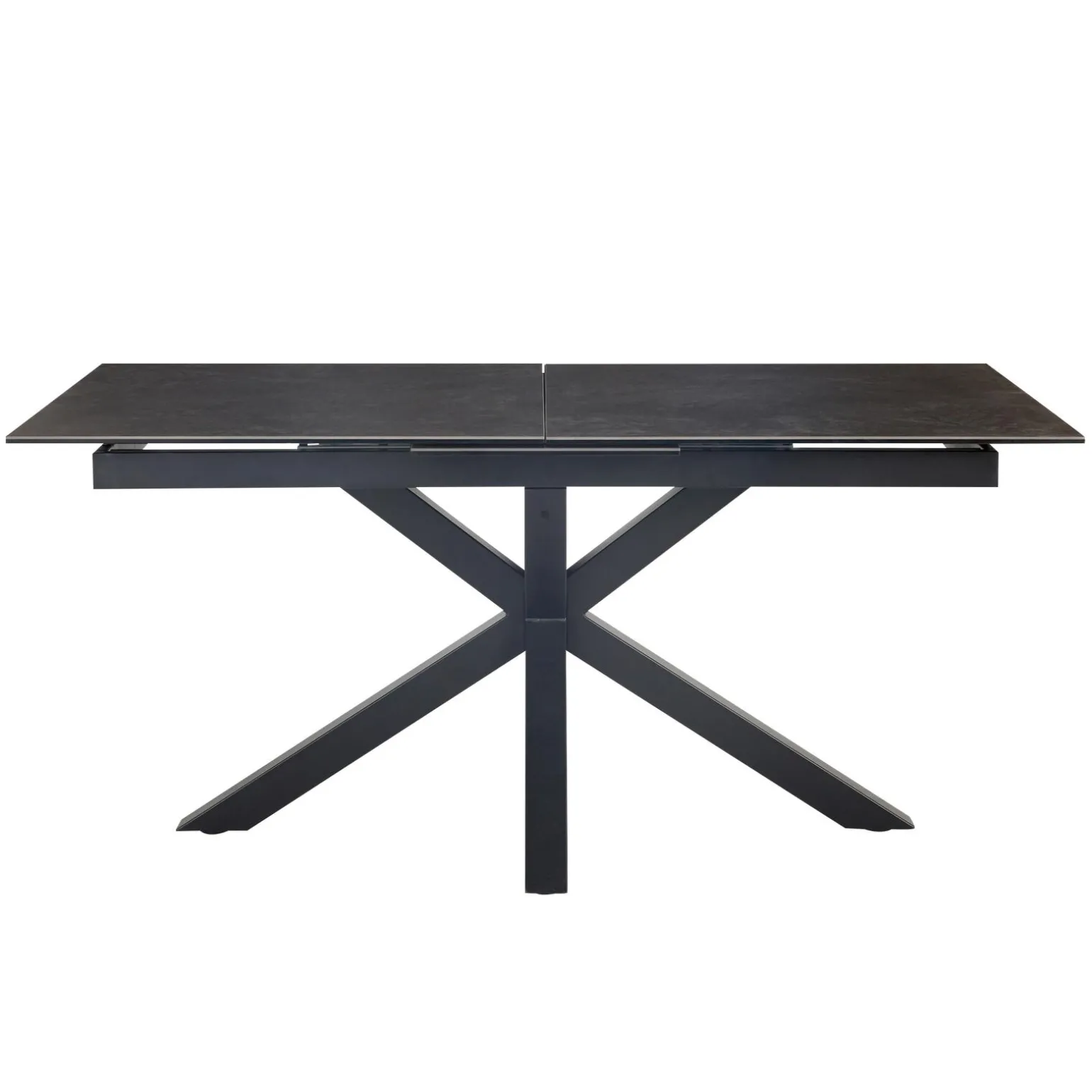 Table extensible ADAM coloris noir 90 x 168 cm - 4MURS