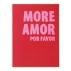 Tableau AMOR coloris rouge - 4MURS
