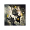 Tableau BINET CHIEN PHOTO coloris noir - 4MURS