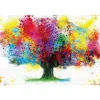 Tableau COLOURED TREE 90 x 60 cm - 4MURS