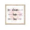 Tableau embelli ARROWS ART 35 x 35 cm - 4MURS