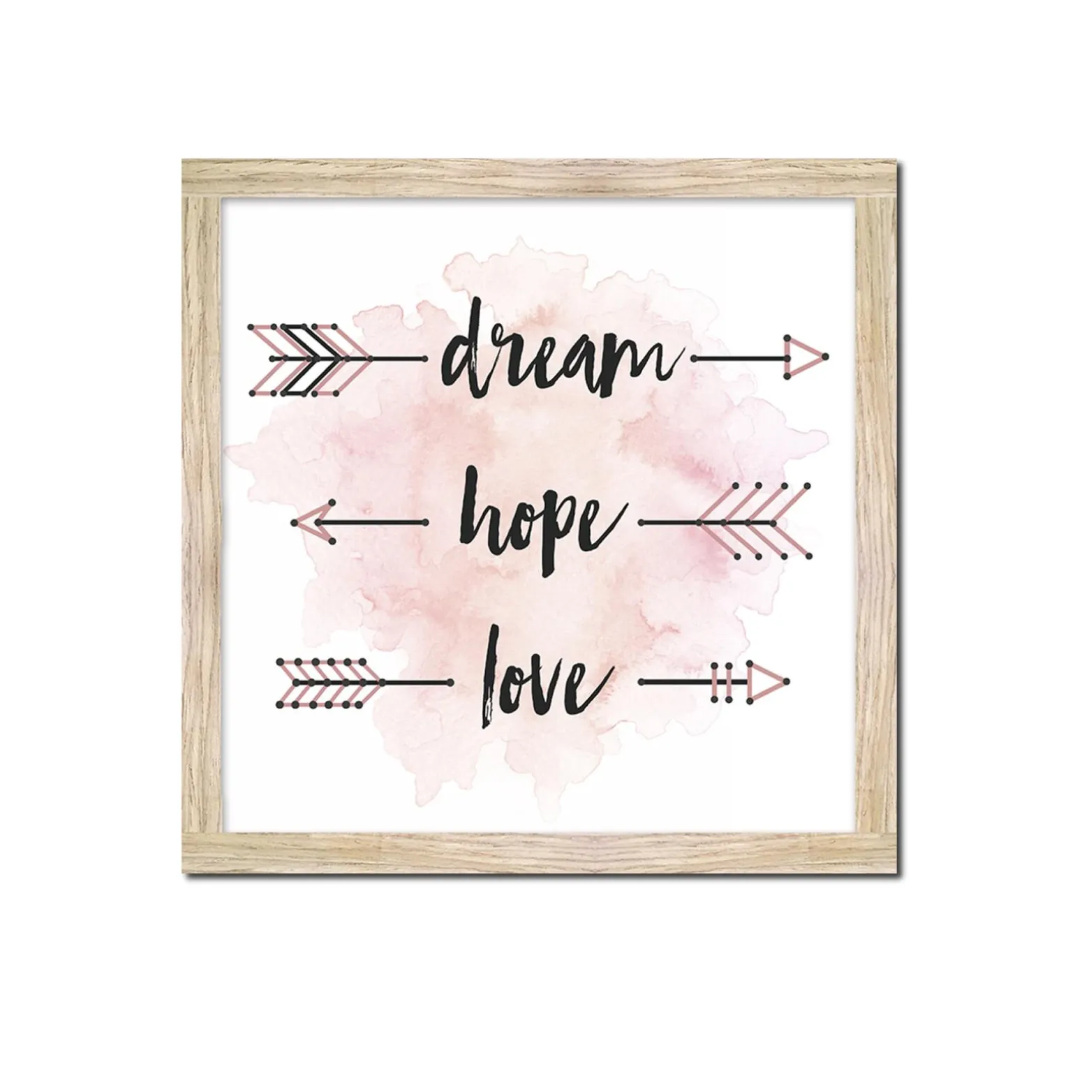 Tableau embelli ARROWS ART 35 x 35 cm - 4MURS