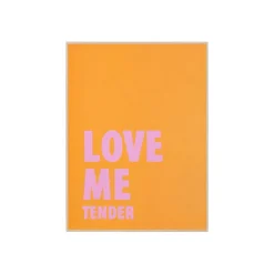 Tableau TENDER coloris orange - 4MURS