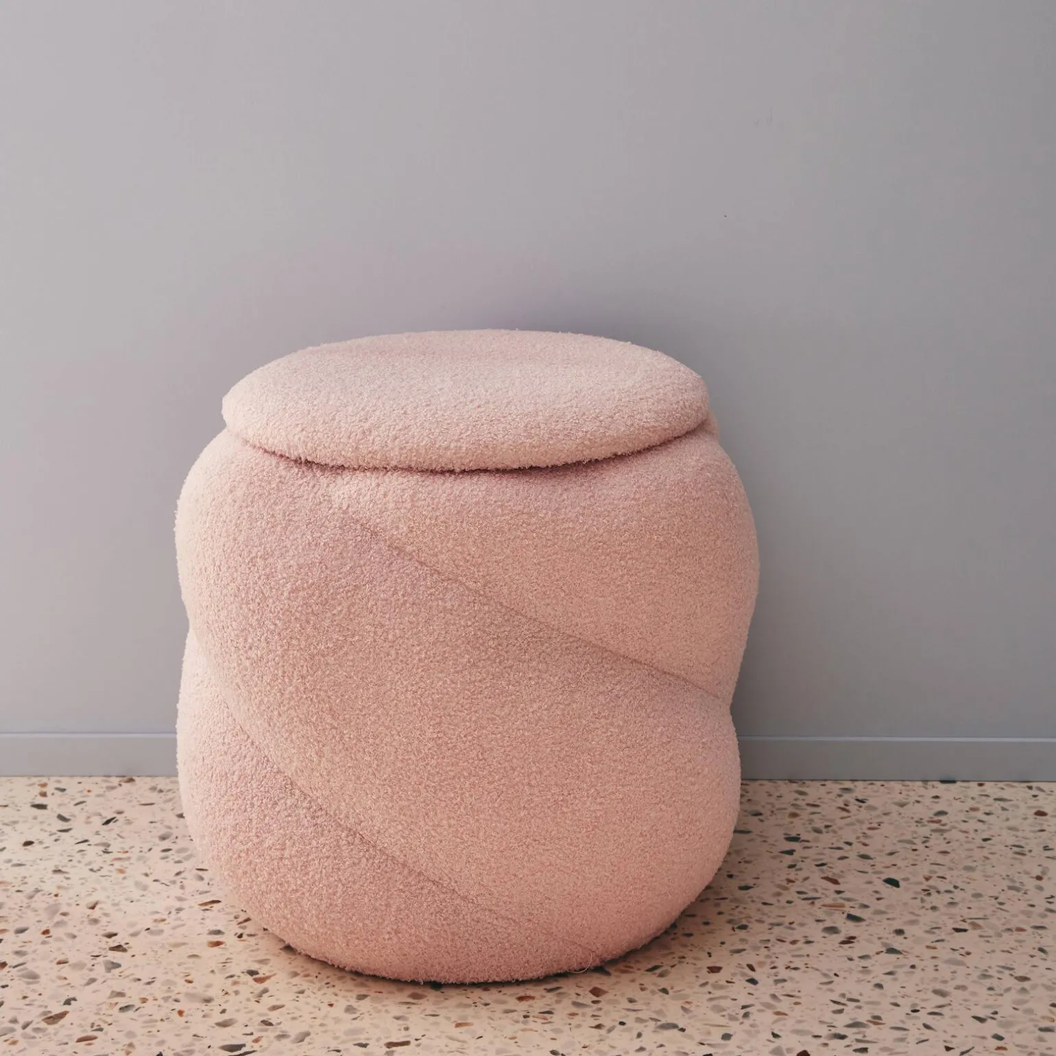 Tabouret ALTHEA coloris rose - 4MURS