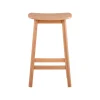 Tabouret de bar ARAMIS coloris chêne clair - 4MURS