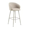 Tabouret de bar ELEANOR coloris beige - 4MURS