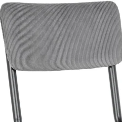 Tabouret de bar TALYA coloris gris - 4MURS