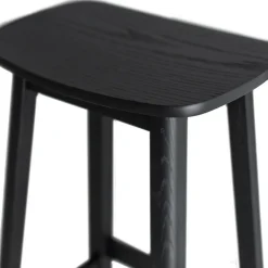 Tabouret de plan de travail ARAMIS coloris noir - 4MURS