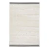 Tapis ARA coloris blanc cassé/noir 120 x 170 cm - 4MURS