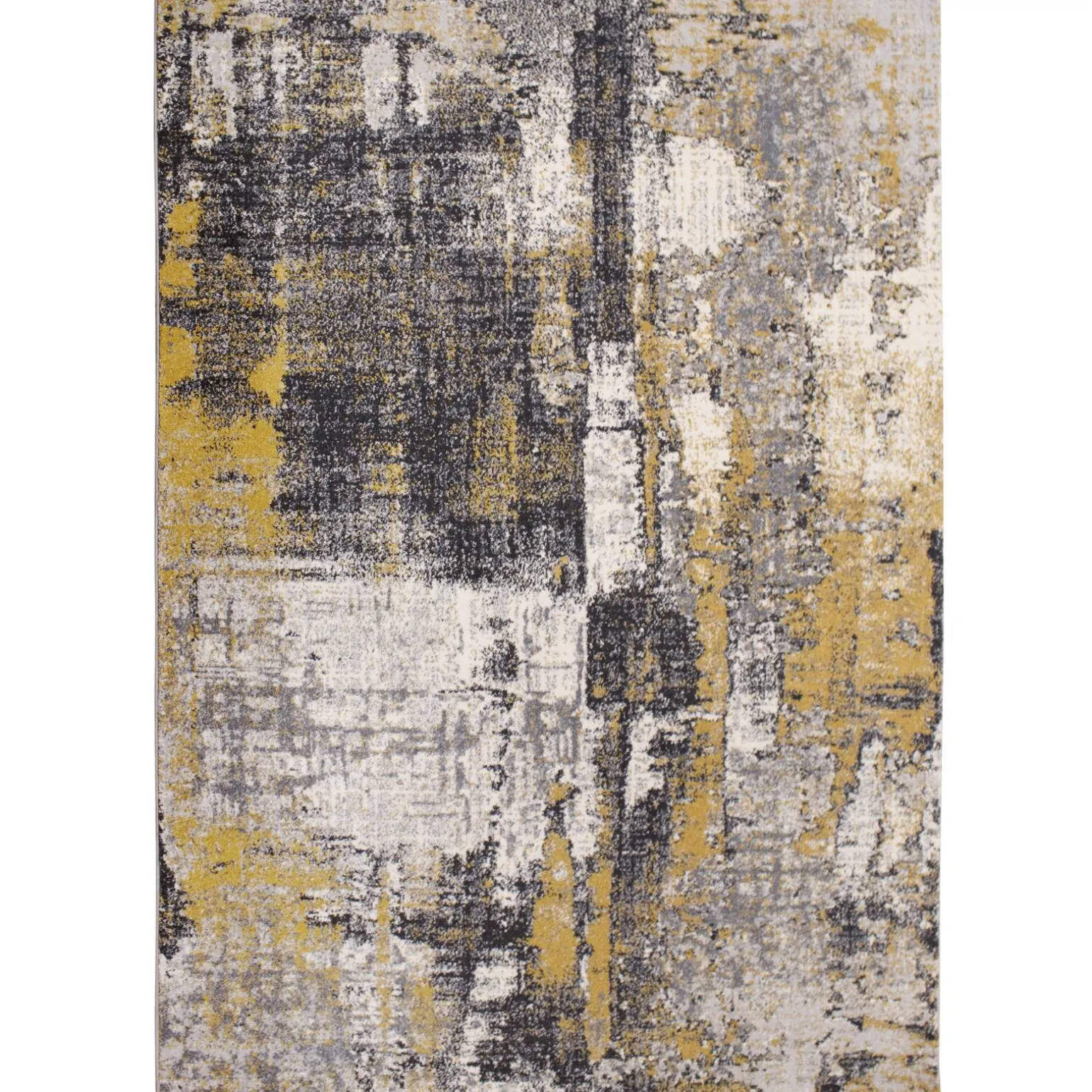 Tapis BARRY coloris gris jaune 160 x 230 cm - 4MURS