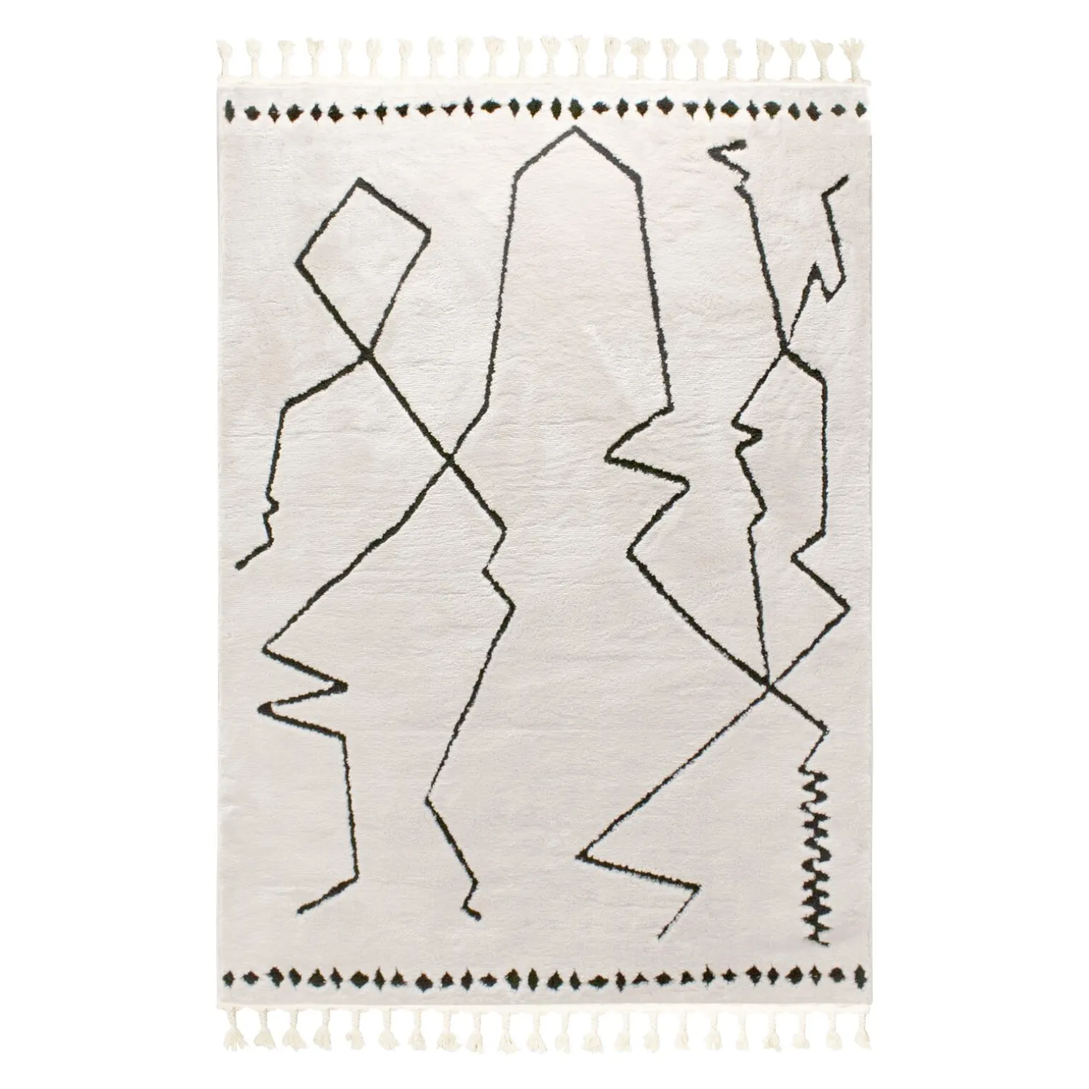 Tapis EKO coloris ivoire 120 x 170 cm - 4MURS