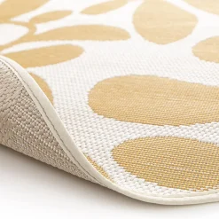 Tapis extérieur LAGOON coloris jaune/beige - 4MURS