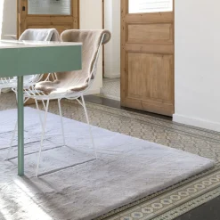 Tapis JAMORA coloris gris perle 120 x 160 cm - 4MURS
