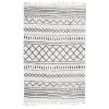 Tapis LAÏLA coloris blanc 130 x 190 cm - 4MURS