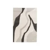 Tapis MARMO coloris noir / gris 160 x 230 cm - 4MURS